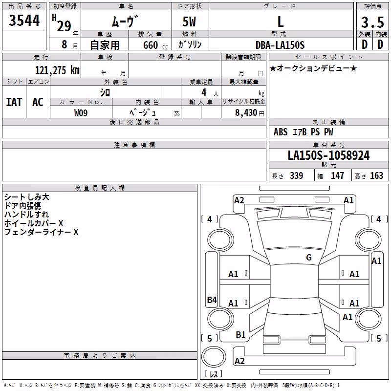 DAIHATSU MOVE