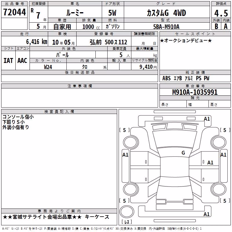 TOYOTA ROOMY