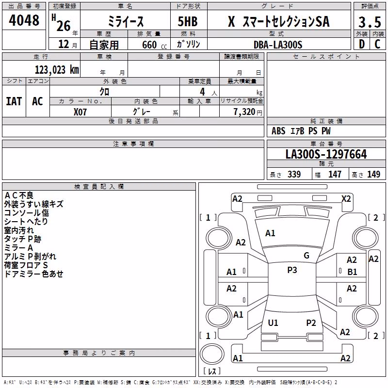 DAIHATSU MIRA E:S