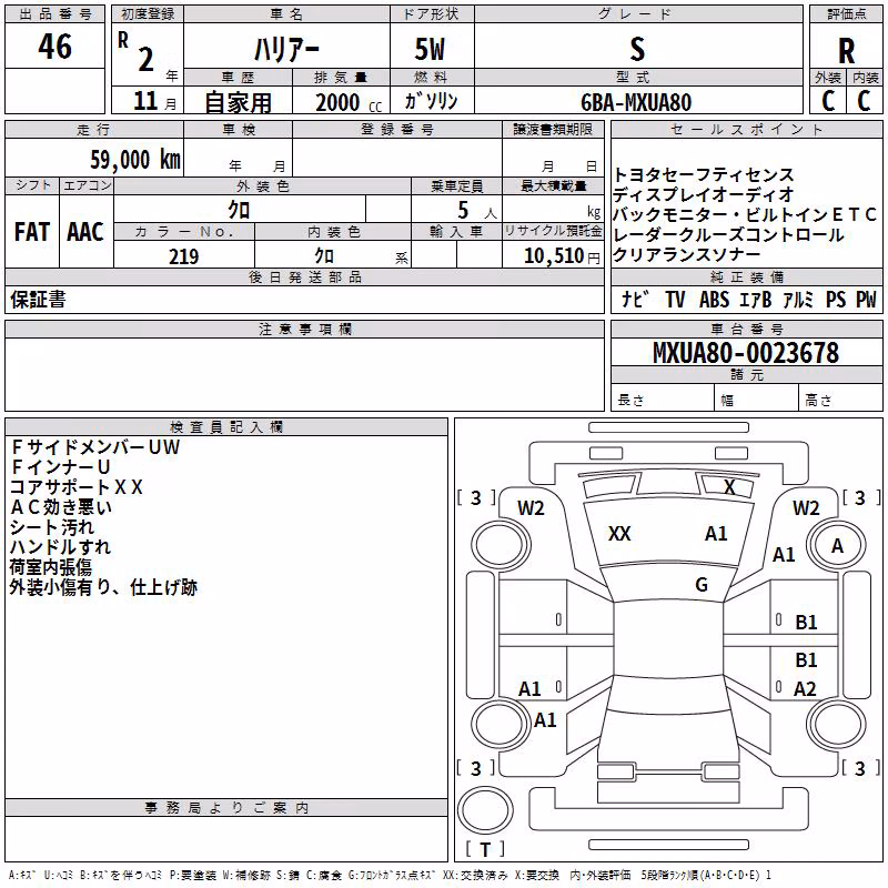 TOYOTA HARRIER