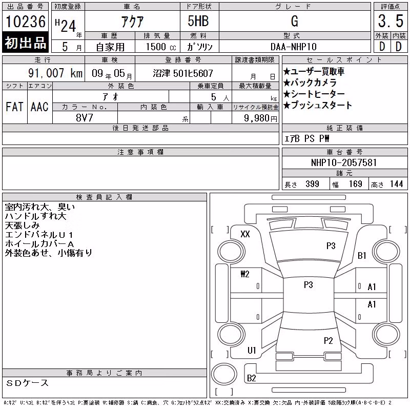 TOYOTA AQUA