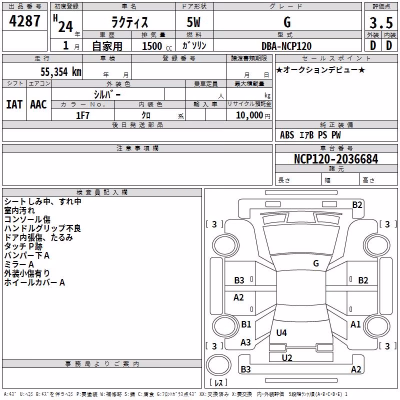 TOYOTA RACTIS