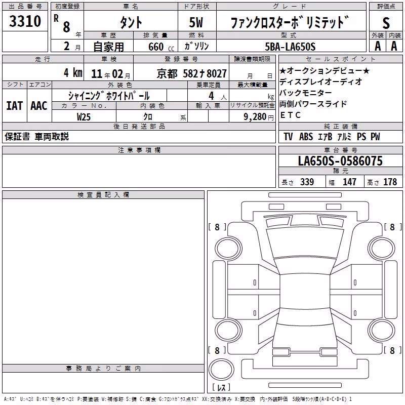 DAIHATSU TANTO