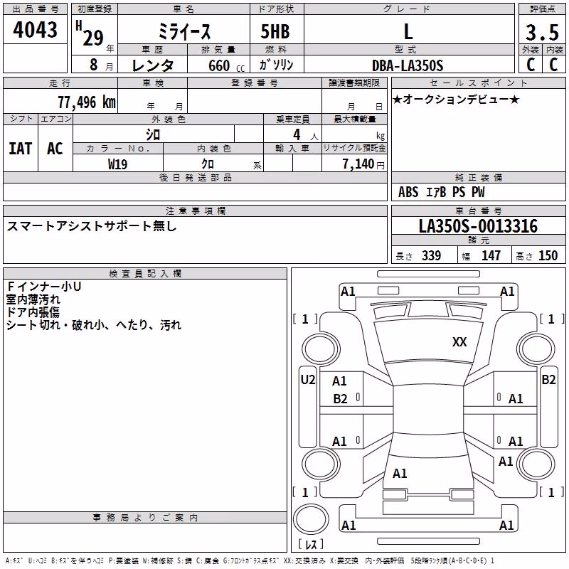 DAIHATSU MIRA E:S