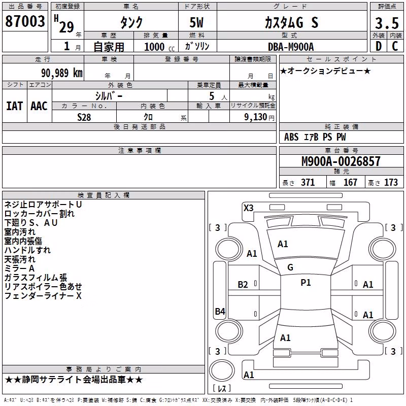 TOYOTA TANK