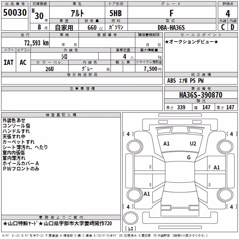 SUZUKI ALTO