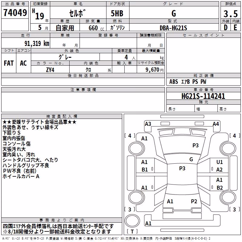 SUZUKI CERVO