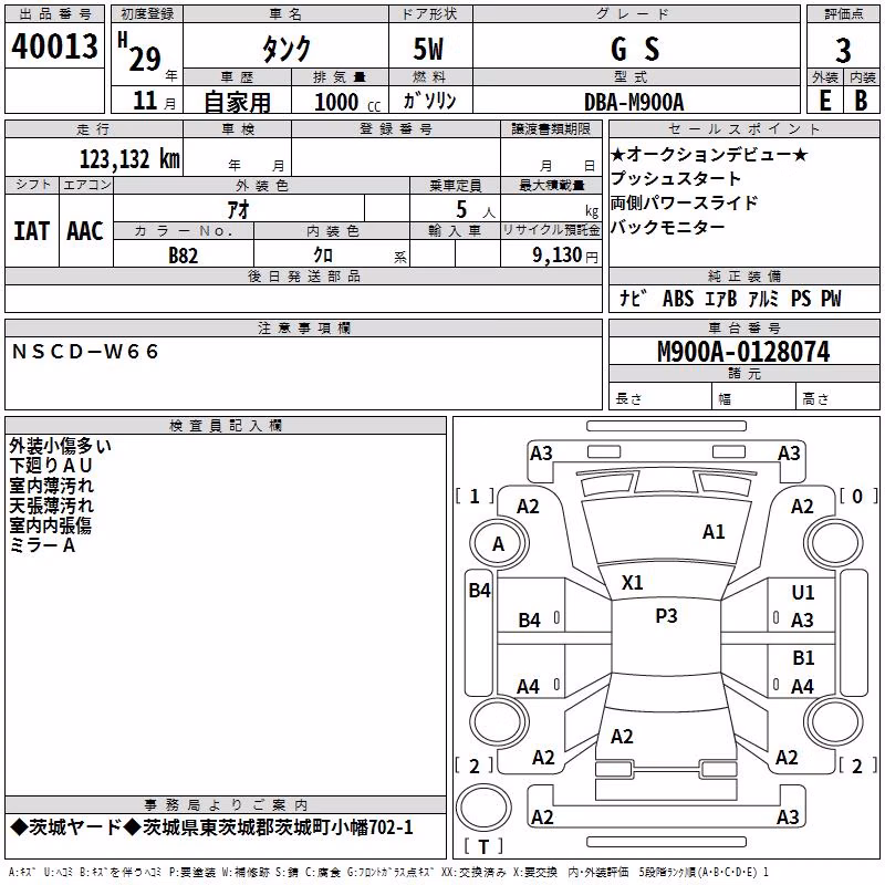 TOYOTA TANK