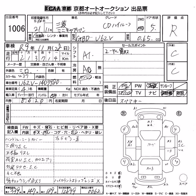 MITSUBISHI MINICAB