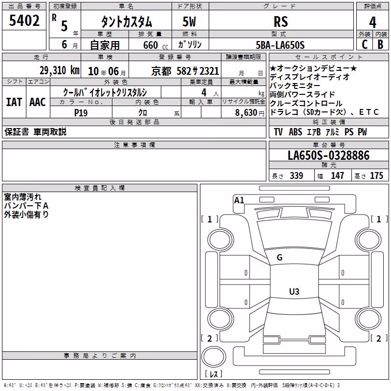 DAIHATSU TANTO