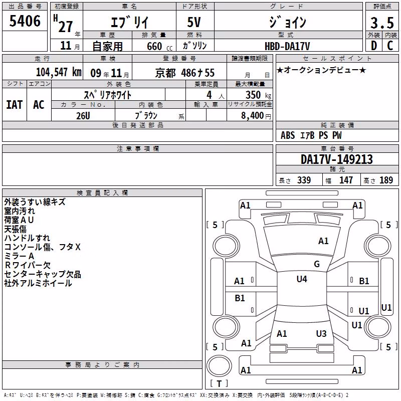 SUZUKI EVERY