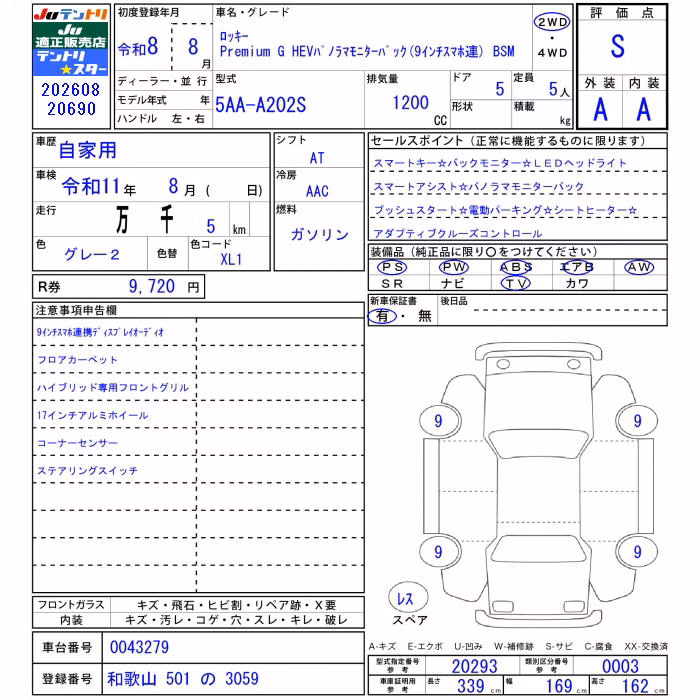 DAIHATSU ROCKY