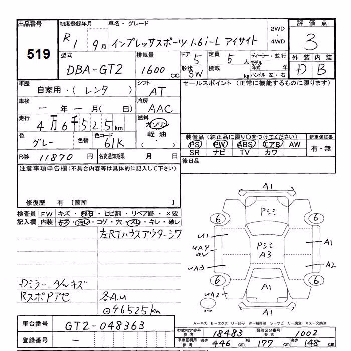 SUBARU IMPREZA