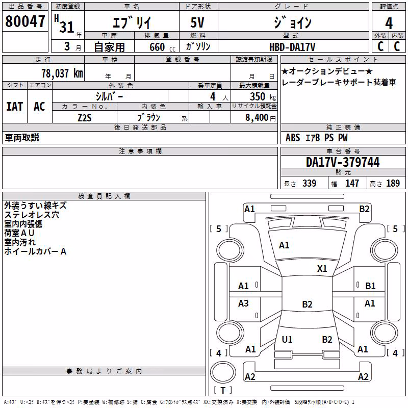 SUZUKI EVERY