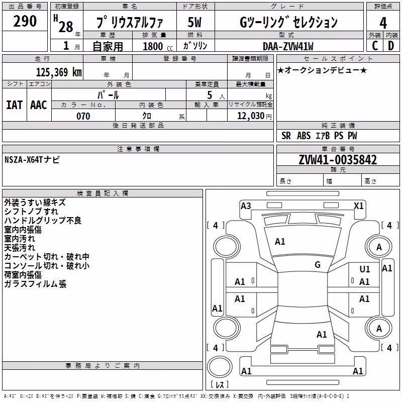TOYOTA PRIUS ALPHA