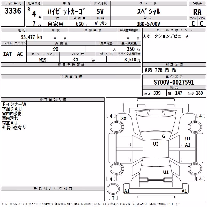 DAIHATSU ATRAI