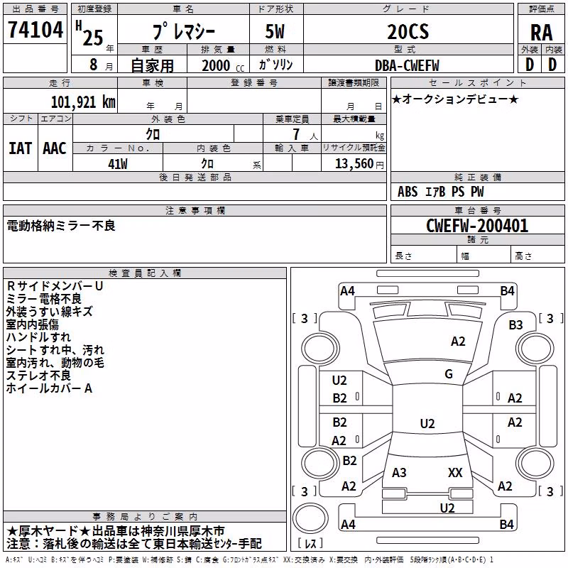 MAZDA PREMACY