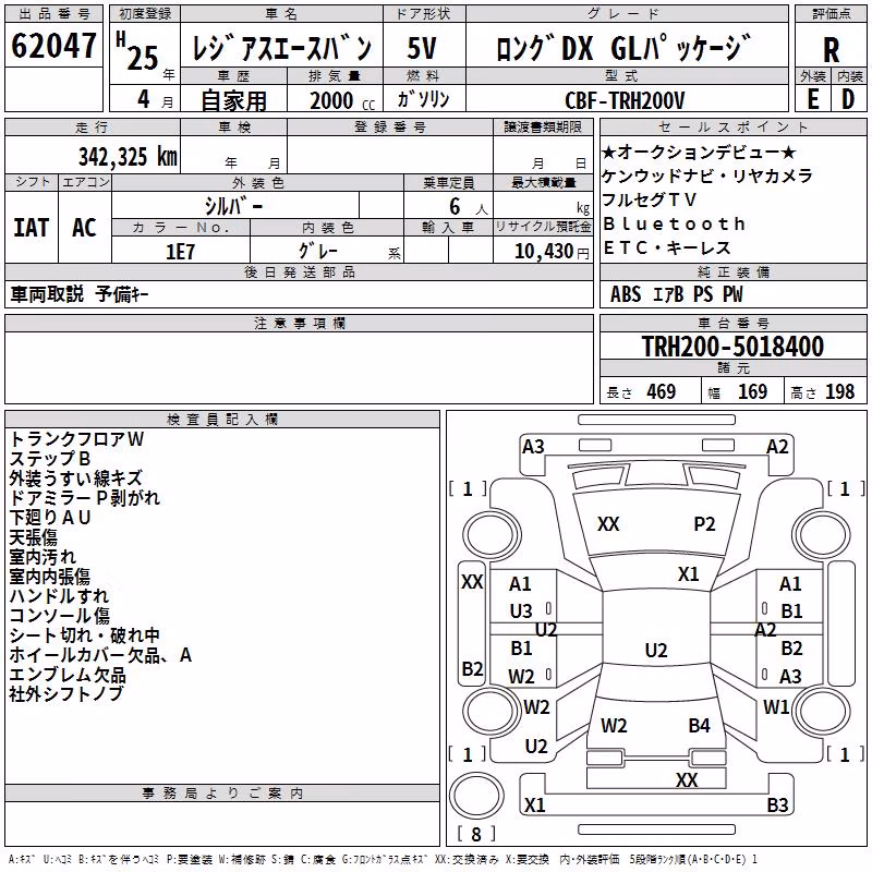 TOYOTA REGIUS ACE