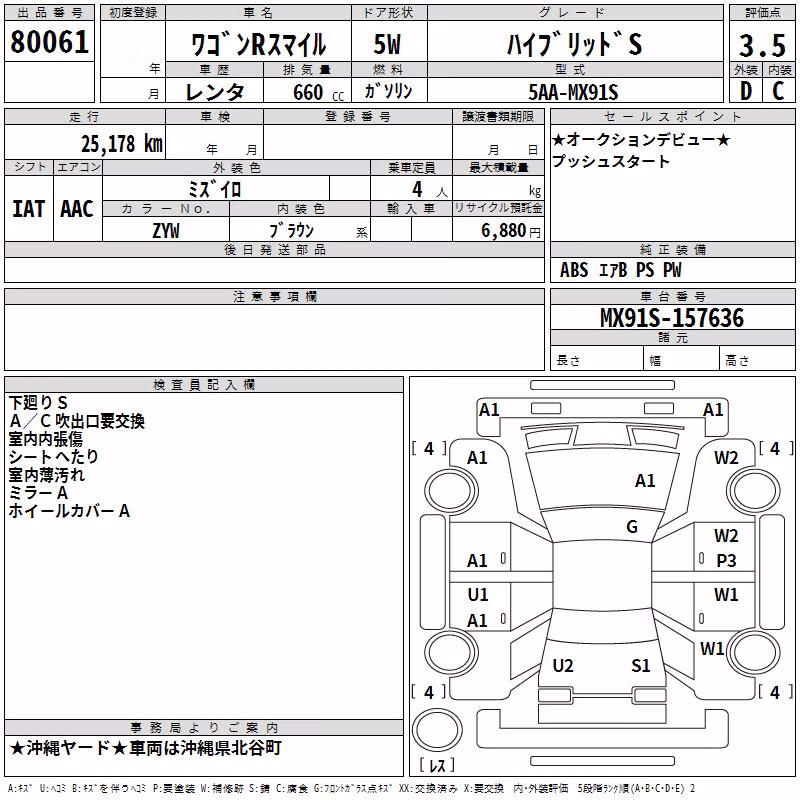 SUZUKI WAGON R SMILE