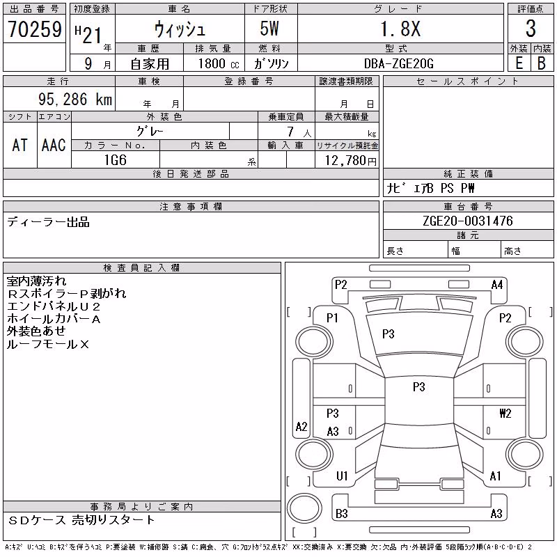 TOYOTA WISH