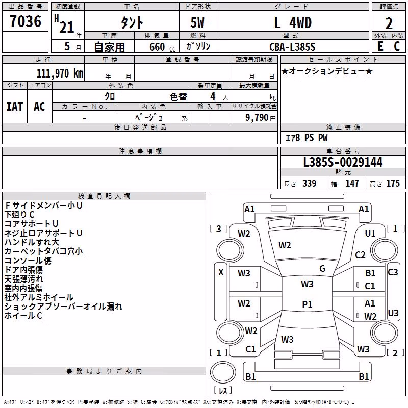 DAIHATSU TANTO