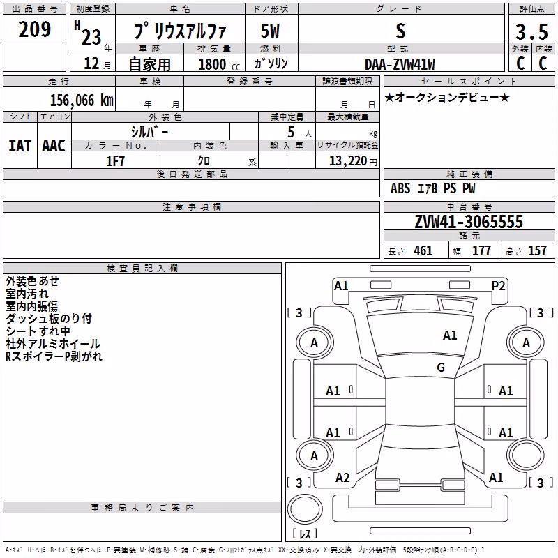 TOYOTA PRIUS ALPHA