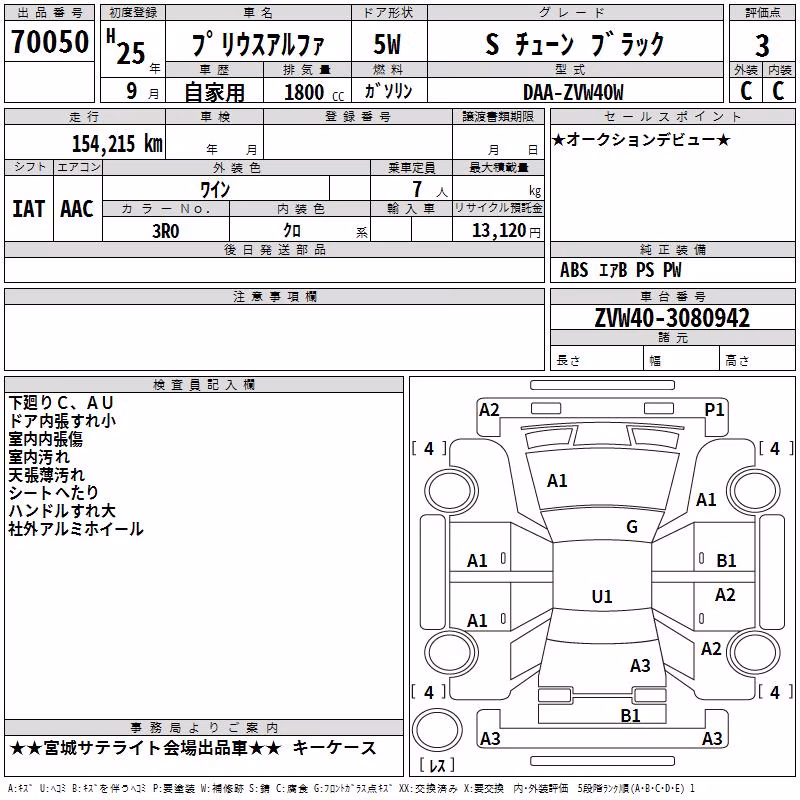 TOYOTA PRIUS ALPHA