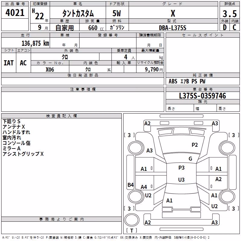 DAIHATSU TANTO