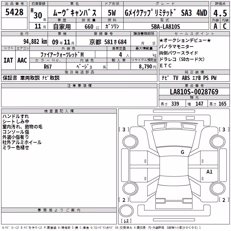 DAIHATSU MOVE CANBUS