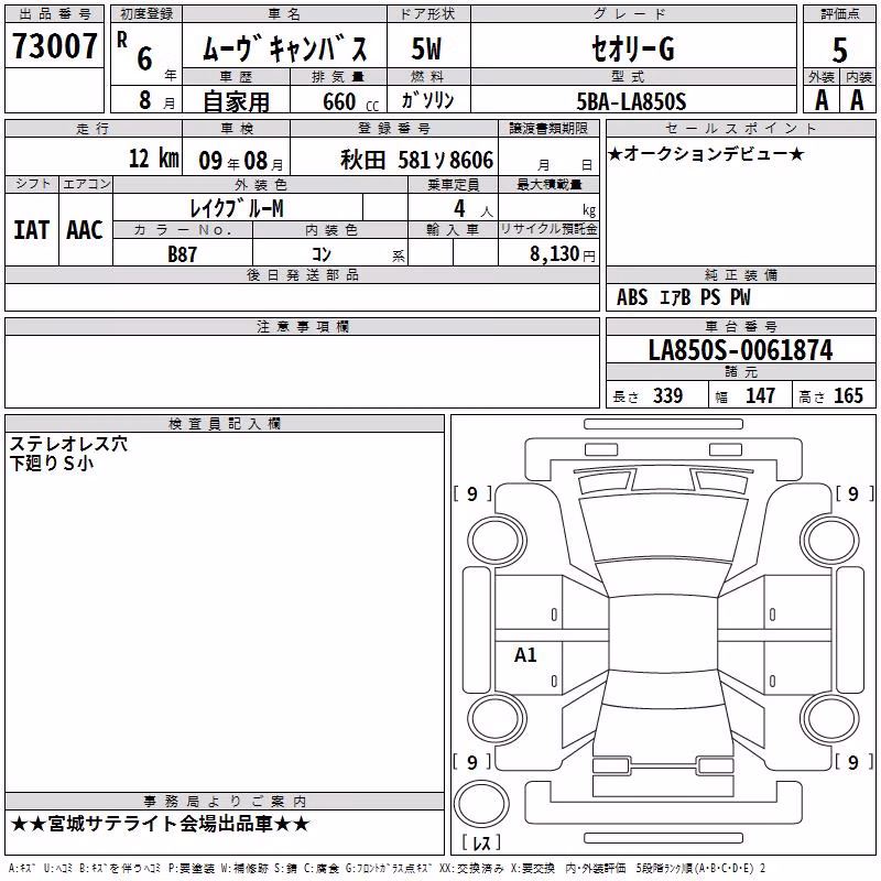 DAIHATSU MOVE CANBUS