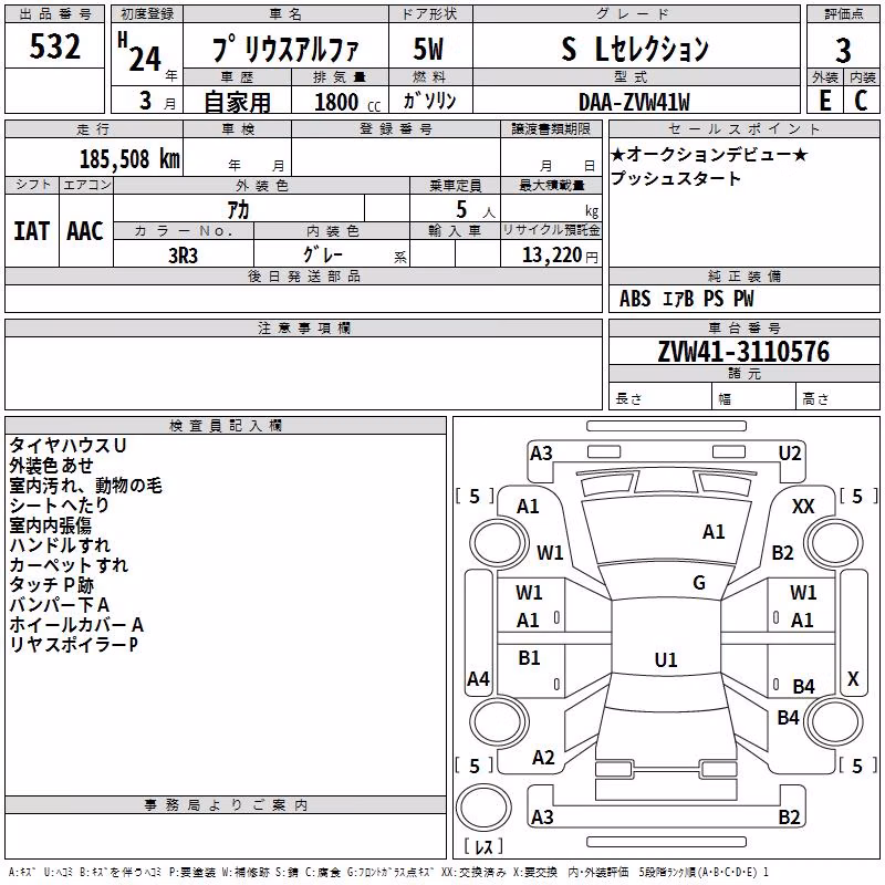 TOYOTA PRIUS ALPHA