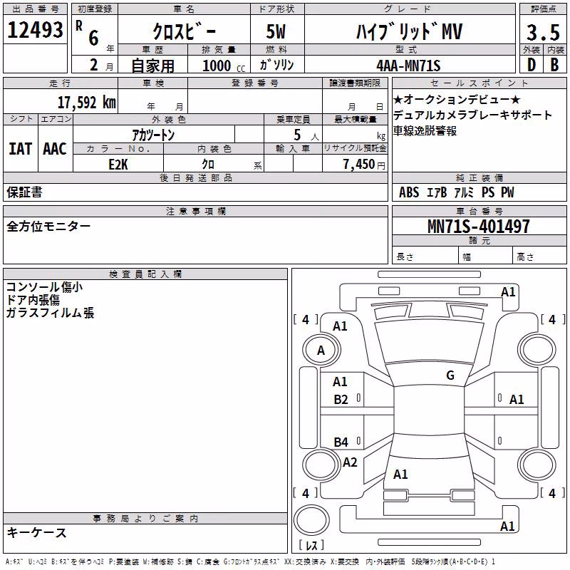 SUZUKI XBEE