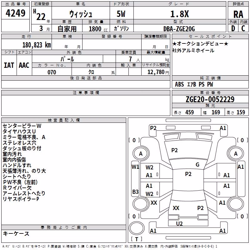 TOYOTA WISH