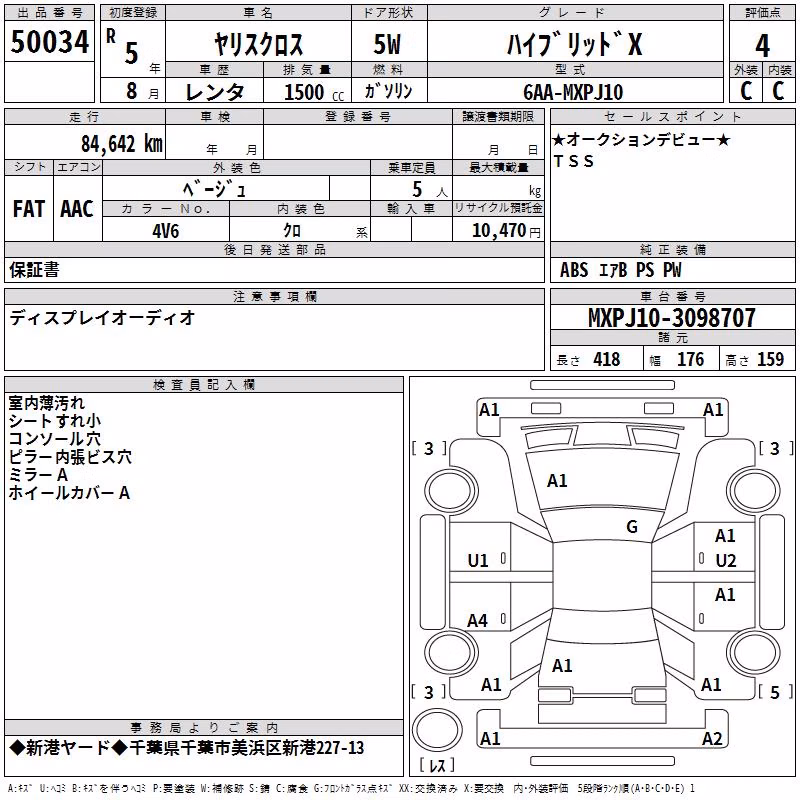TOYOTA YARIS CROSS
