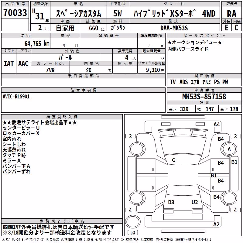 SUZUKI SPACIA