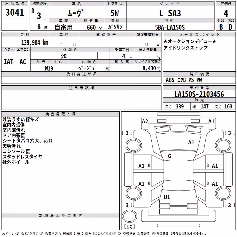 DAIHATSU MOVE