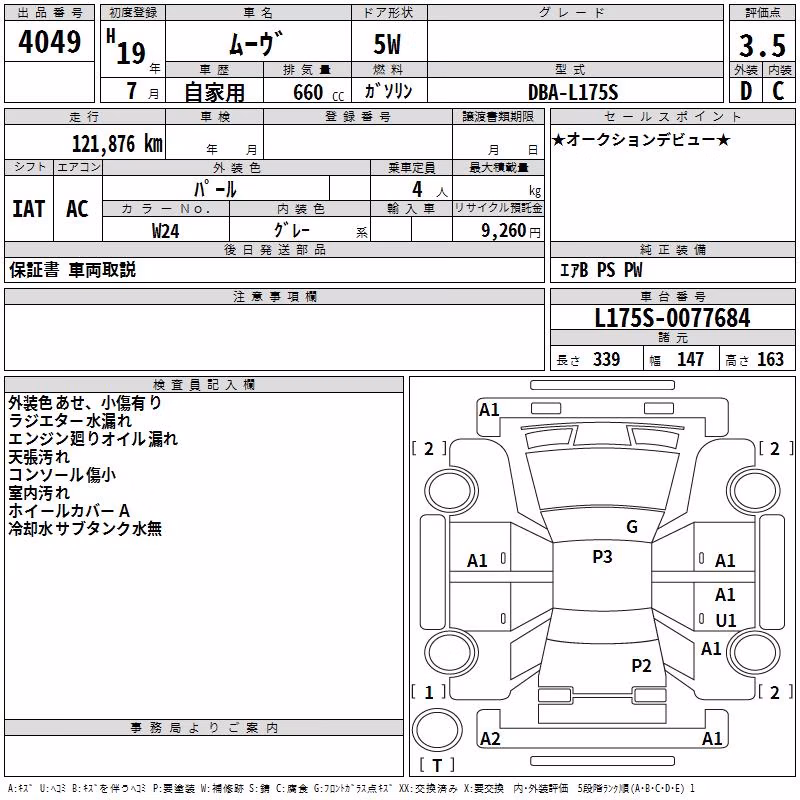 DAIHATSU MOVE