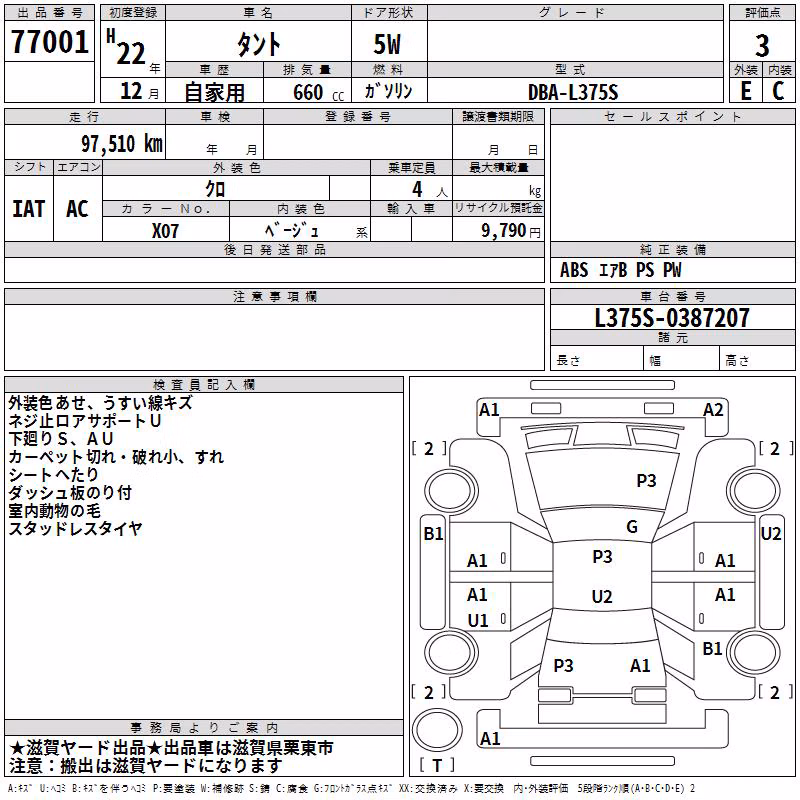 DAIHATSU TANTO