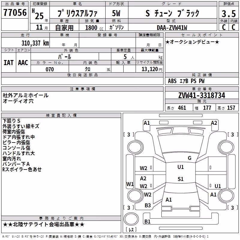 TOYOTA PRIUS ALPHA