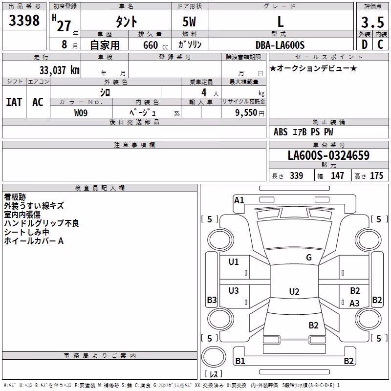 DAIHATSU TANTO