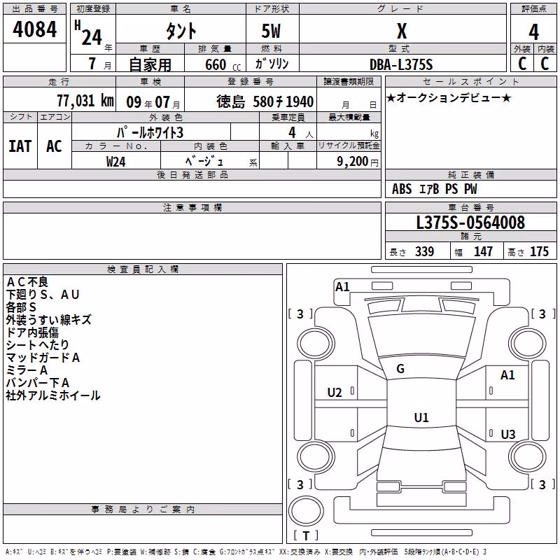 DAIHATSU TANTO
