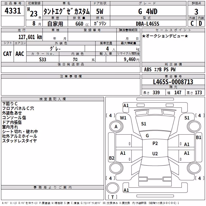 DAIHATSU TANTO EXE