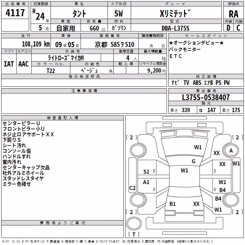 DAIHATSU TANTO