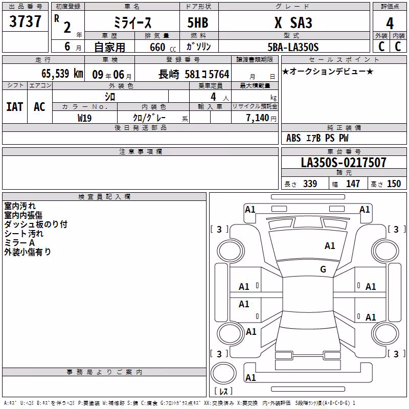 DAIHATSU MIRA E:S