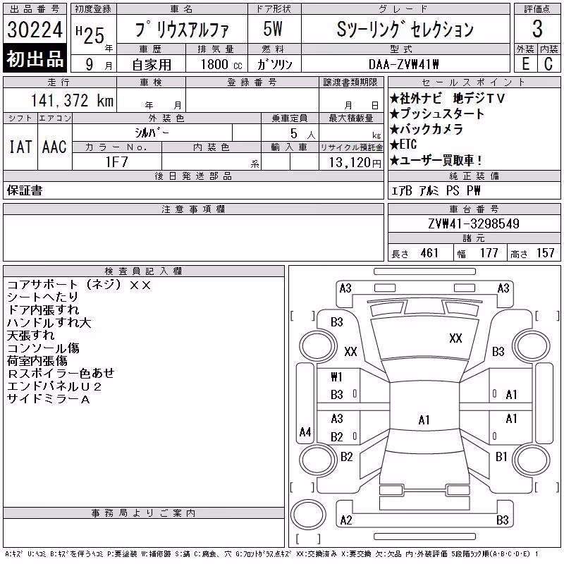 TOYOTA PRIUS ALPHA