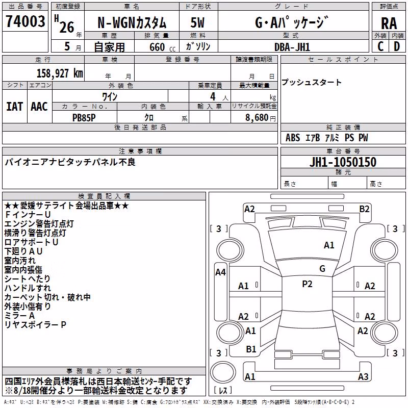 HONDA N-WGN