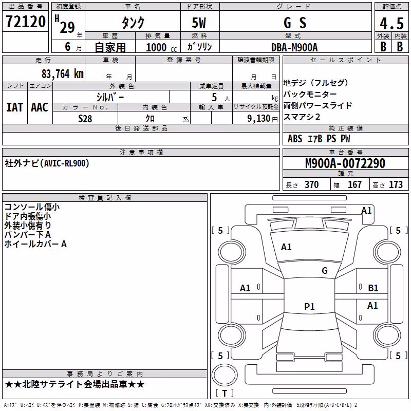 TOYOTA TANK