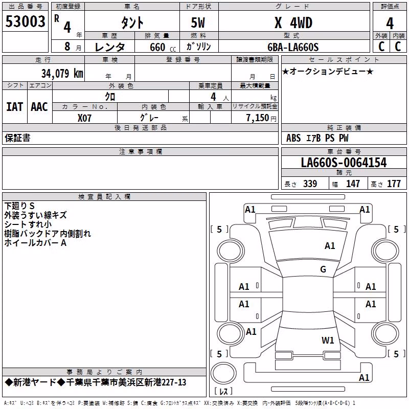 DAIHATSU TANTO