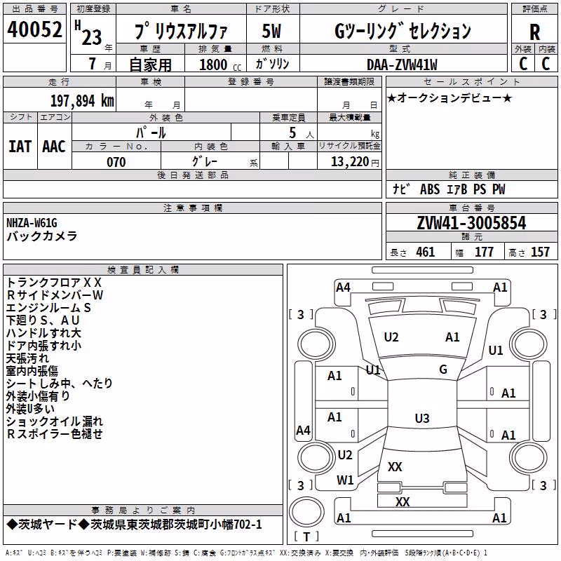 TOYOTA PRIUS ALPHA