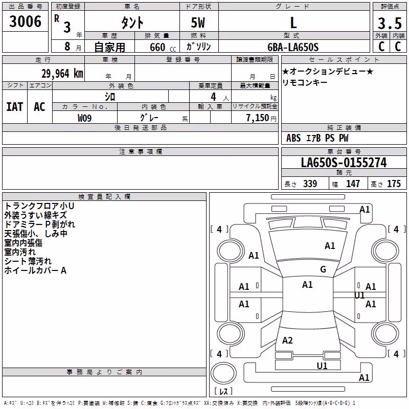 DAIHATSU TANTO